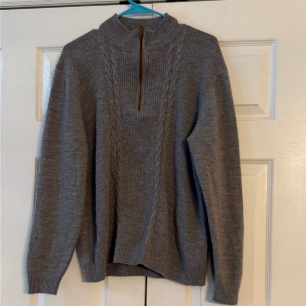 Gray Crewneck Sweater